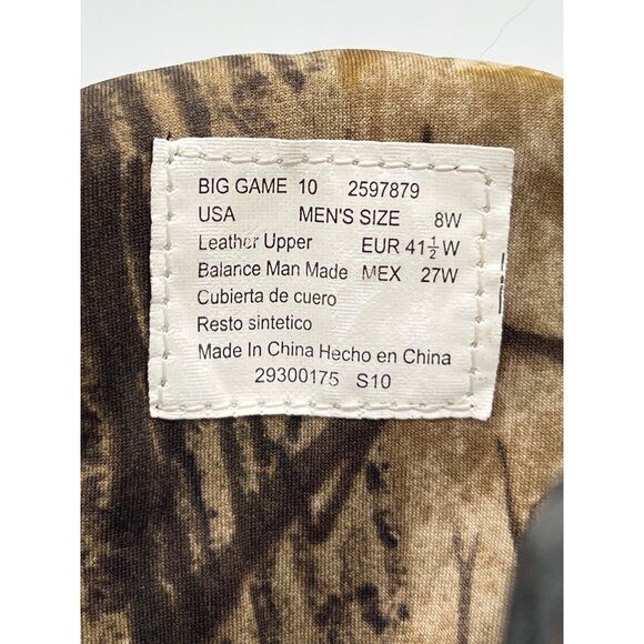 Herman Survivors 1000 Gram Thinsulate Insulated Waterproof Camo Hunting Boots Si - Picture 2 of 10